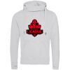 Cross neck hoodie Thumbnail