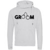 Cross neck hoodie Thumbnail