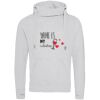 Cross neck hoodie Thumbnail