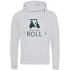 Cross neck hoodie Thumbnail