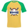 Short sleeve baseball tee Thumbnail